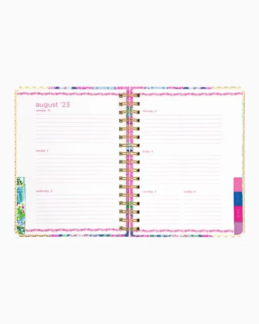 Cheap 2023-2024 17 Month Large Agenda Women Office Supplies & Stationery
