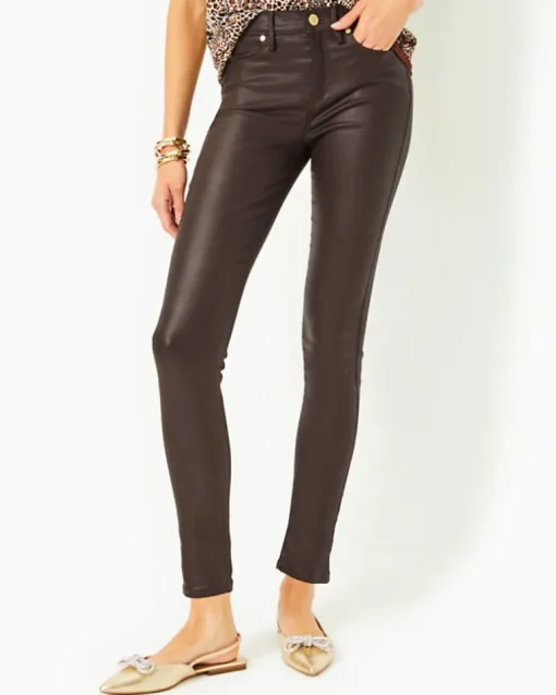 Shop 29" Eagan High-Rise Stretch Coated Jean Women Bottoms