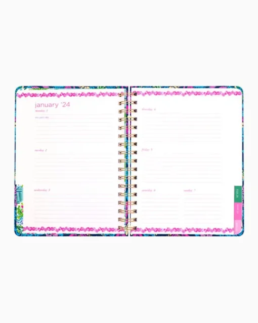 Flash Sale 2024 Large Monthly Planner - 12 Month Women Agendas & Planners