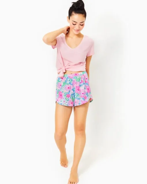 Online 4" Sevina Pajama Knit Short Women Pajamas