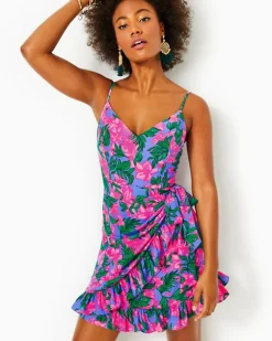 Online Alisa Wrap Dress Women Dresses