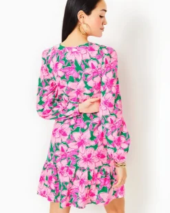 New Alyssa A-Line Cotton Dress Women Dresses