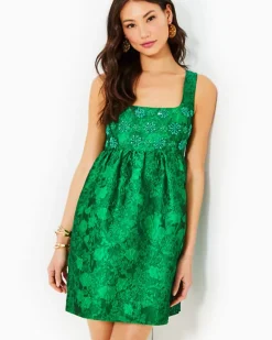 Best Bellami Embellished Floral Jacquard Dress Women Dresses
