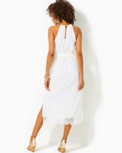 Best Bingham Lace Midi Dress Women Dresses
