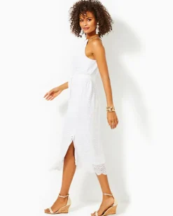 Best Bingham Lace Midi Dress Women Dresses