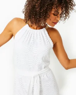 Best Bingham Lace Midi Dress Women Dresses