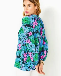 Cheap Elsa Silk Top Women Tops