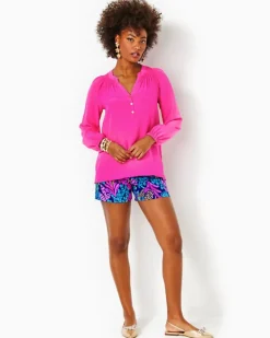 Hot Elsa Silk Top Women Tops