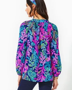 Discount Elsa Silk Top Women Tops