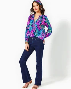 Discount Elsa Silk Top Women Tops