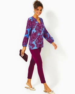 Cheap Elsa Silk Top Women Tops