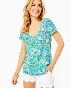 Shop Etta V-Neck Top Women Loungewear