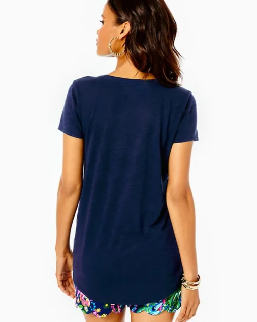 Cheap Etta V-Neck Top Women Loungewear