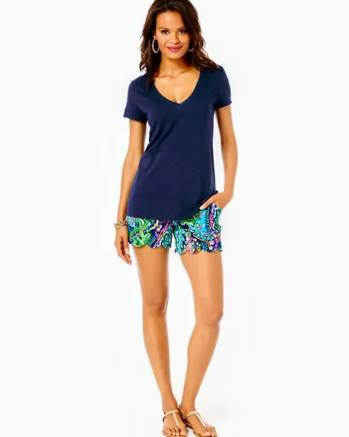 Cheap Etta V-Neck Top Women Loungewear