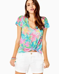 Cheap Etta V-Neck Top Women Loungewear