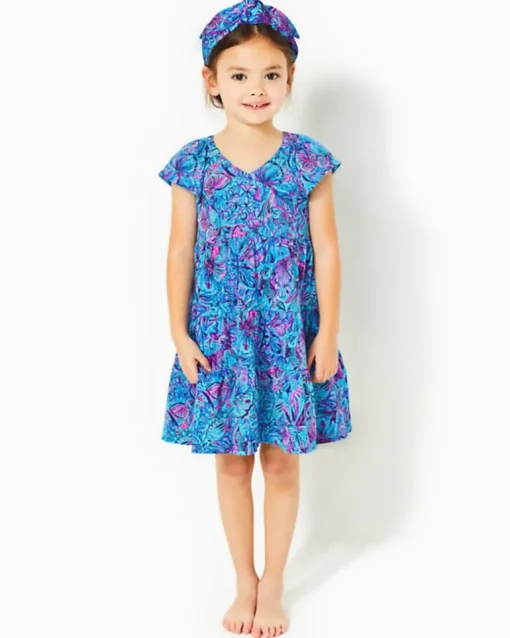 Discount Girls Mini Kawai Tiered Dress Women Girls Dresses & Rompers