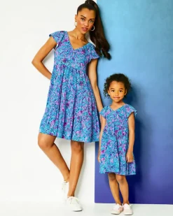 Discount Girls Mini Kawai Tiered Dress Women Girls Dresses & Rompers