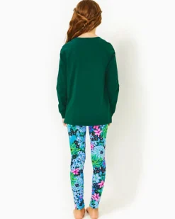 Clearance Girls Mini Luxletic Beach Comber Sweatshirt Women Girls Tops & Bottoms