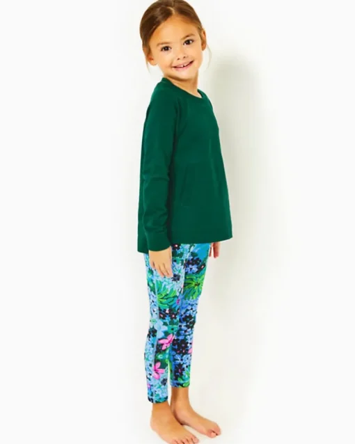 Clearance Girls Mini Luxletic Beach Comber Sweatshirt Women Girls Tops & Bottoms