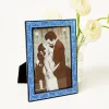 Online Greek Key Enamel Frame Women Home Decor