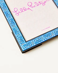 Online Greek Key Enamel Frame Women Home Decor