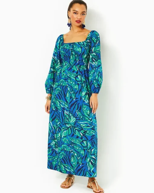 Best Sale Lakira Cotton Maxi Dress Women Dresses