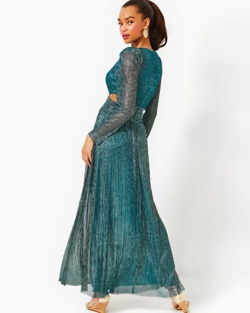 Fashion Latrice Long Sleeve Maxi Dress Women Dresses