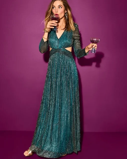 Fashion Latrice Long Sleeve Maxi Dress Women Dresses