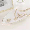 Flash Sale Leaf Trinket Tray Women Office Supplies & Stationery