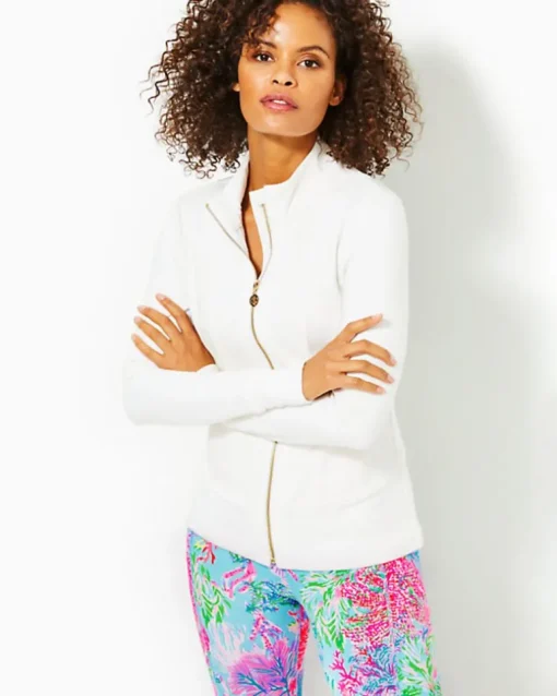 Cheap Luxletic Al Fresco Zip-Up Jacket Women Activewear