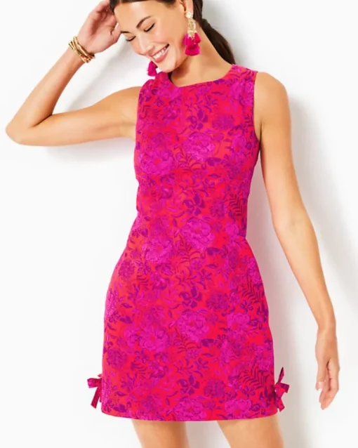Sale Mila Stretch Shift Dress Women Dresses