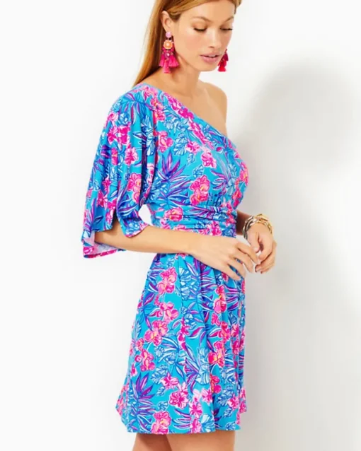 New Niki One-Shoulder Romper Women Rompers & Jumpsuits
