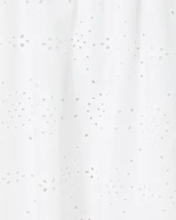 Online Nikole Strapless Eyelet Midi Dress Women Dresses