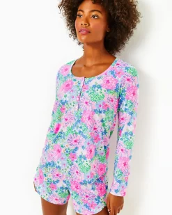 Outlet Pajama Henley Top Women Pajamas