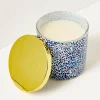 Fashion Printed Candle Women Home Decor