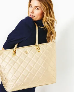 Shop Quilted Leather Meena Tote Women Bags
