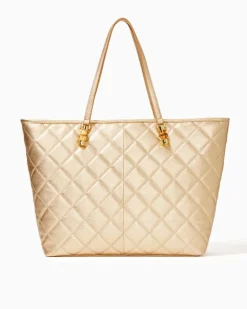 Shop Quilted Leather Meena Tote Women Bags