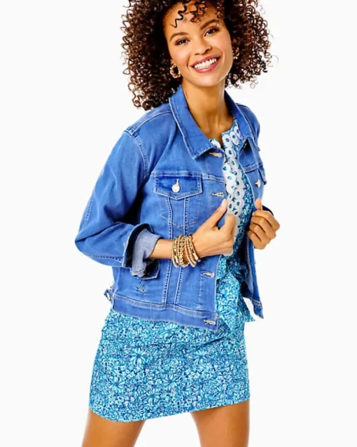 Online Seaspray Denim Jacket Women Outerwear