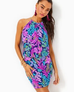 Clearance Sonique Halter Dress Women Dresses