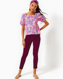 Discount Torrey Short Sleeve Stretch Cotton Top Women Tops