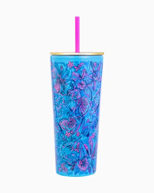 New Tumbler With Straw Women Tabletop