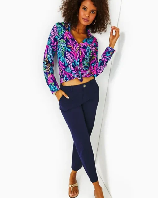 Clearance Upf 50+ 28" Travel Trouser Women Bottoms
