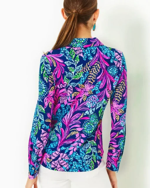 Online Upf 50+ Chillylilly Marlena Button Down Top Women Tops