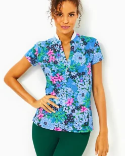 Cheap Upf 50+ Luxletic Frida Polo Women Activewear