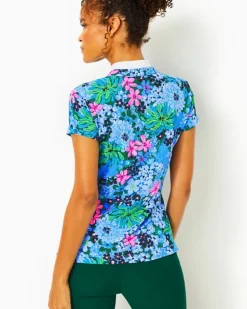 Cheap Upf 50+ Luxletic Frida Polo Women Activewear