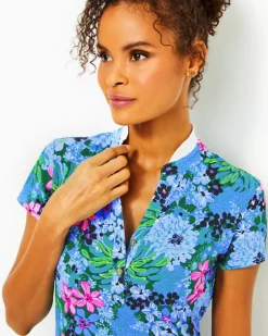 Cheap Upf 50+ Luxletic Frida Polo Women Activewear