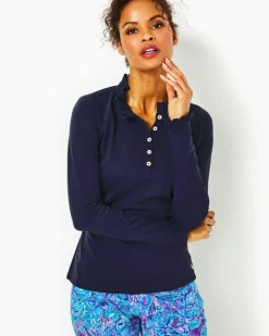 Outlet Upf 50+ Luxletic Hutton Polo Women Activewear