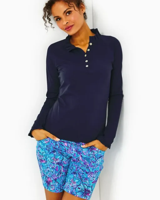 Outlet Upf 50+ Luxletic Hutton Polo Women Activewear