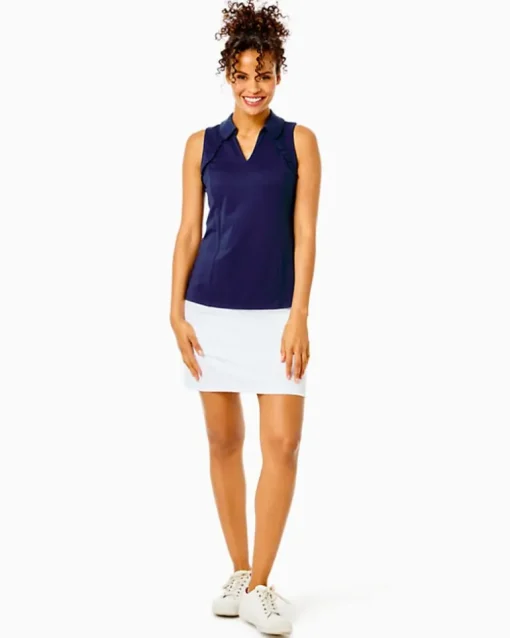 Best Sale Upf 50+ Luxletic Martina Polo Top Women Activewear