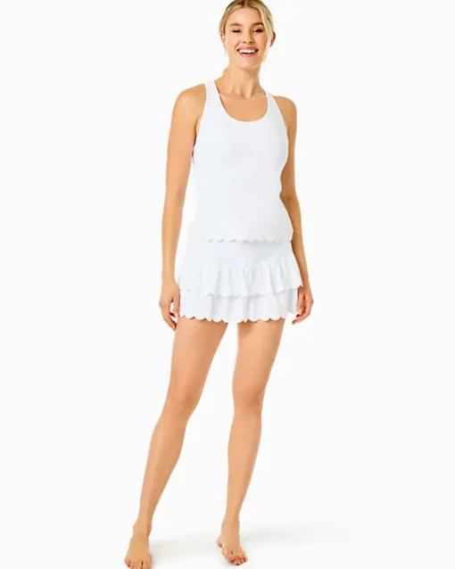 Fashion Upf 50+ Luxletic Miesha Scallop Skort Women Activewear